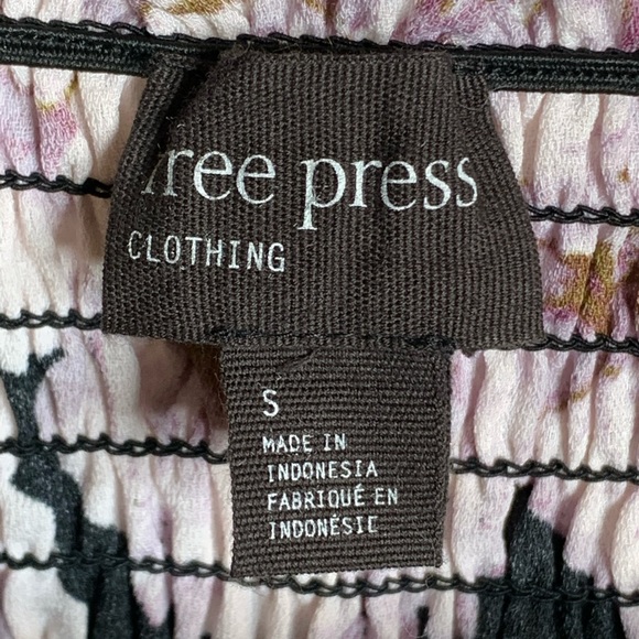 NWT Free Press Gathered Back Floral Crop Top - Picture 15 of 16